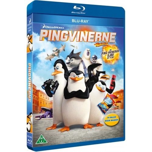 Pingvinerne Fra Madagascar - Filmen Blu-Ray
